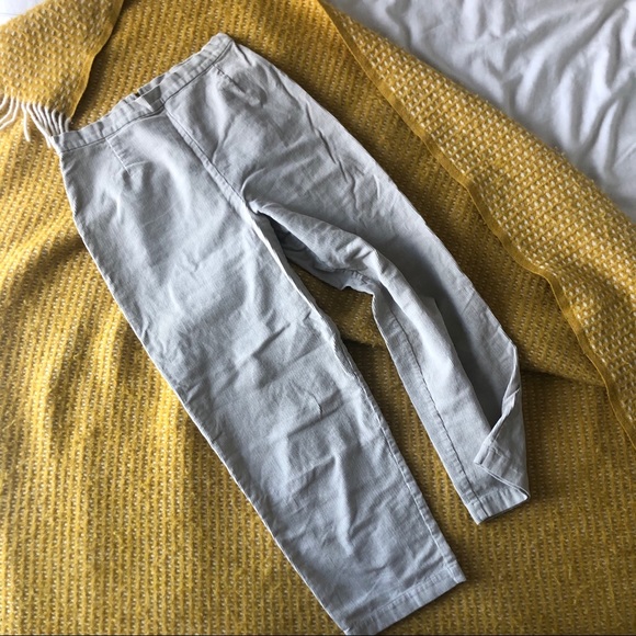 Sunja Link Tapered Leg Cord Pants - Picture 2 of 4